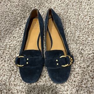 Tory Burch Navy Flats